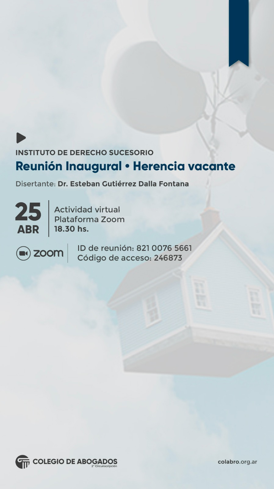 "Herencia vacante" - 25/04/2024